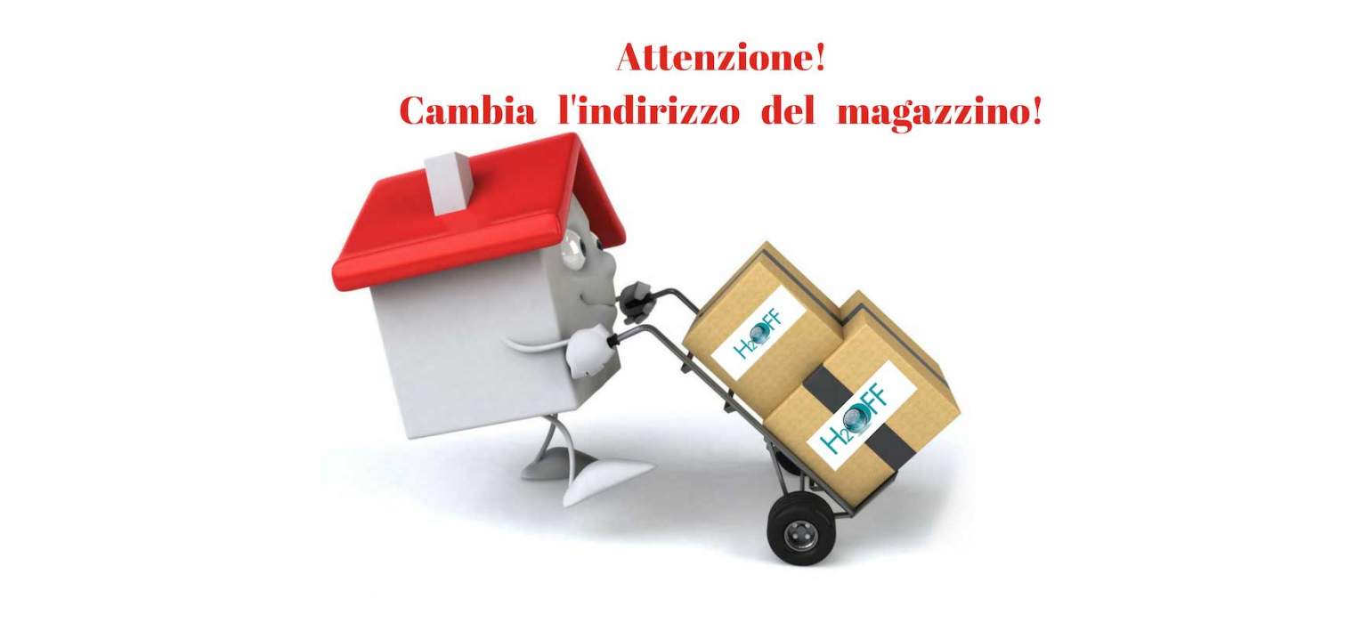 Cambia indirizzo del magazzino